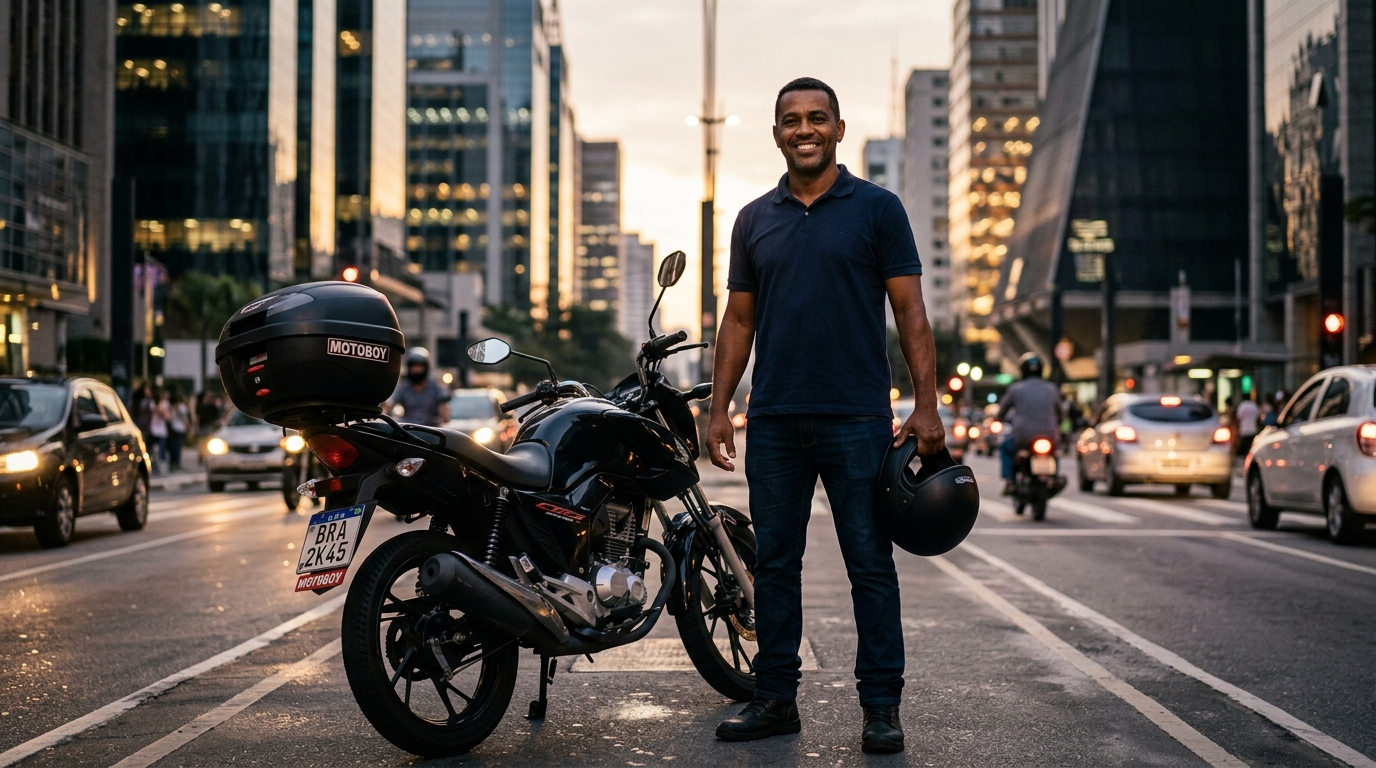 Motoboy profissional em São Paulo